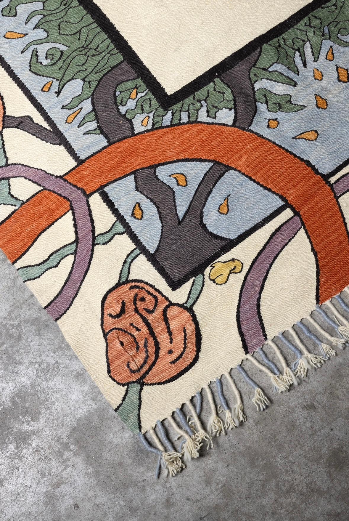 Tissé à la main Rug & Kilim Contemporary, Anatolian Carpet (Turquie) par Taylan Aygun en vente