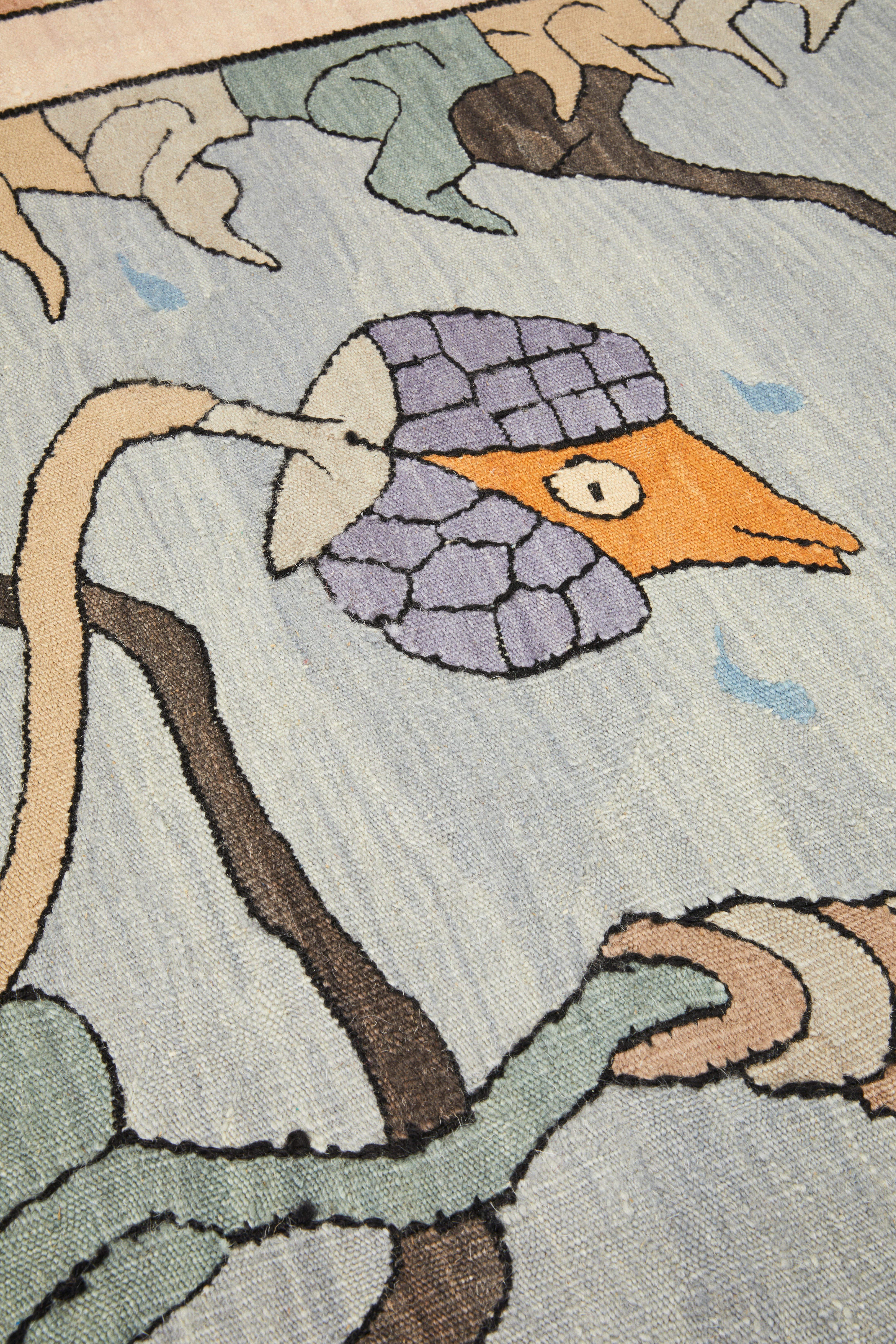 Contemporary Kilim Rug von Taylan Aygun, Türkisch (21. Jahrhundert und zeitgenössisch) im Angebot