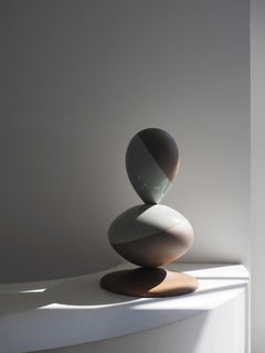 Contemporary Korean Ceramic, "Stack Sculpture 1.0" by Soo Joo