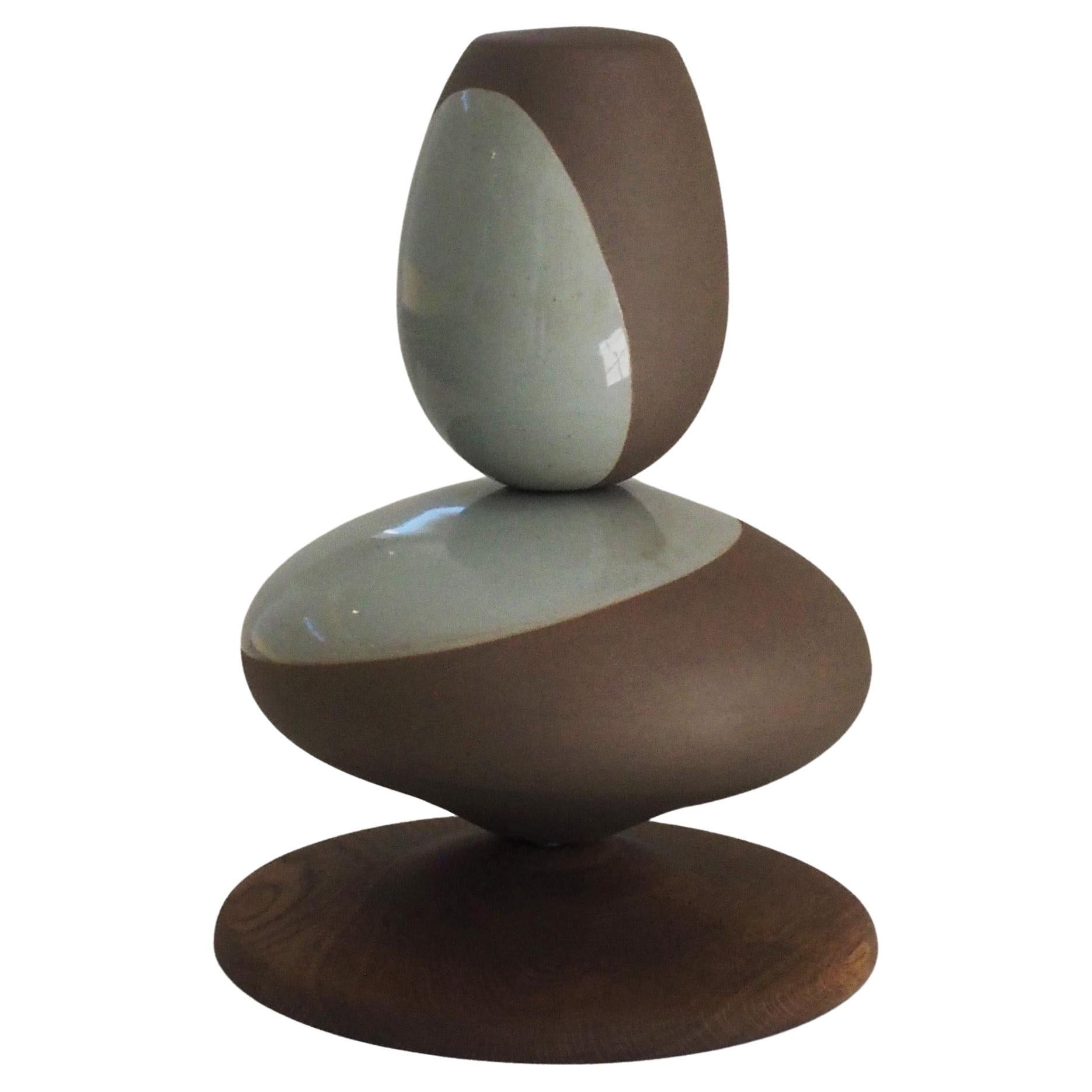Contemporary Korean Ceramic, "Stack Sculpture 3.0" by Soo Joo For Sale