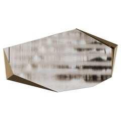 Contemporary Krola Mirror With Modern Edges