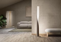 Lampadaire Contemporary Kundalini Aquilialberg Evita Dimmable Dove-Grey Steel