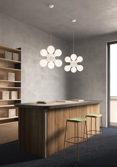 Contemporary Kundalini Hopf & Wortmann Atomium Polyethylene Pendant