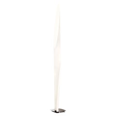 Contemporary Kundalini Ruscono Shakti 200 White Dimmable Floor Lamp