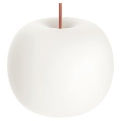 Lampe de bureau contemporaine Kundalini Saggia & Sommella Kushi 33 en verre et cuivre