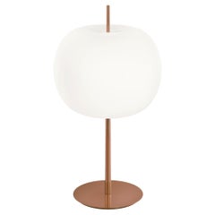 Contemporary Kundalini Saggia & Sommella Kushi XL Glass Copper Table Lamp