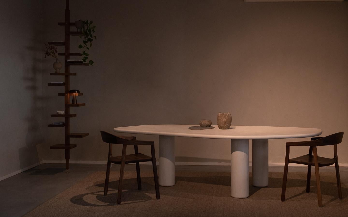 Hand-Crafted Contemporary La Grande Vézère 2.0, 220 cm long Dining Table by Armand & Francine For Sale