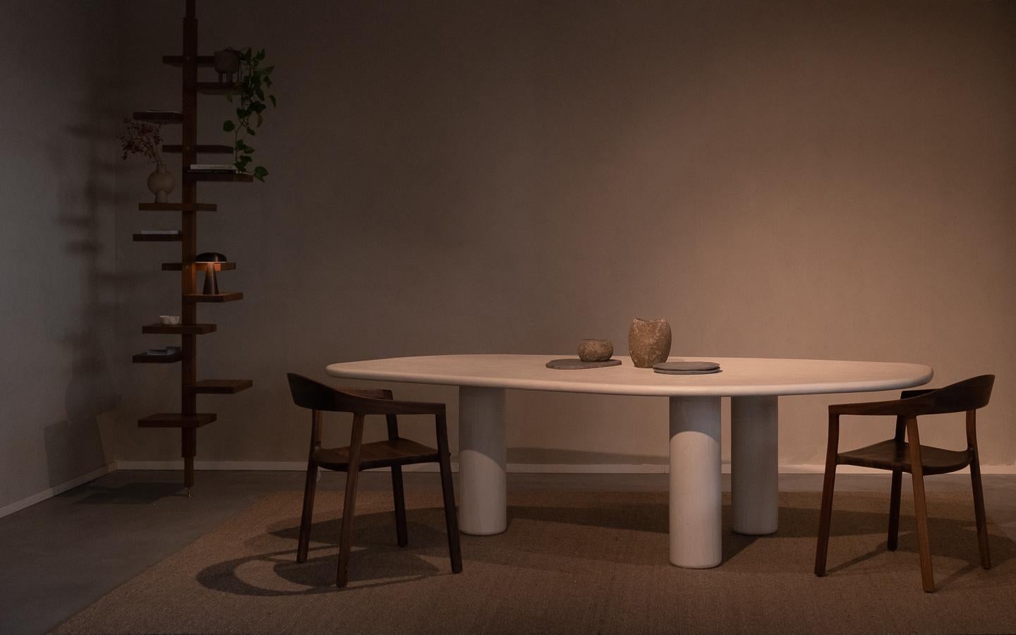 Hand-Crafted Contemporary La Grande Vézère 2.0, 300 cm long Dining Table by Armand & Francine For Sale