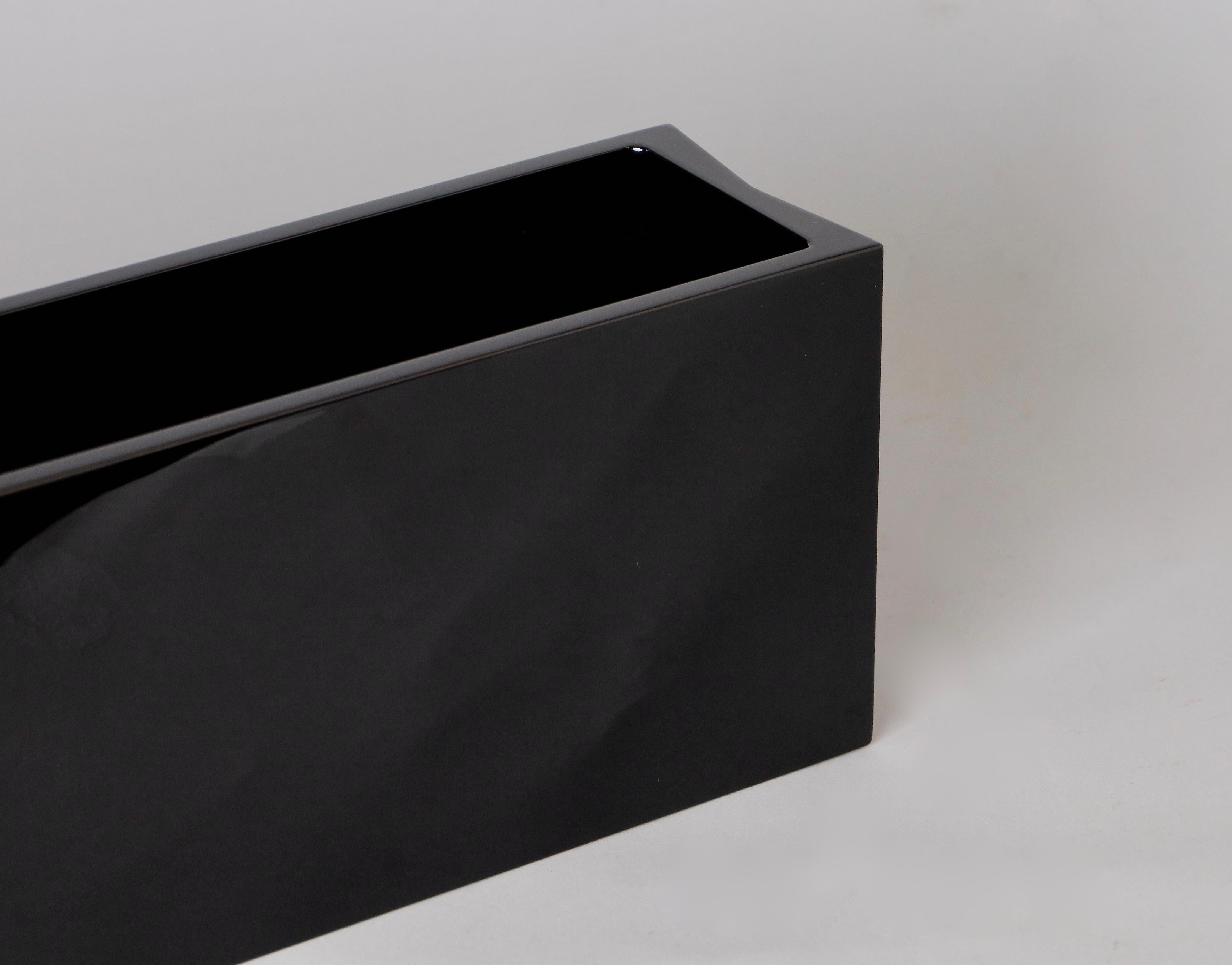 Contemporary Lacquer Vase by Wajima 4
