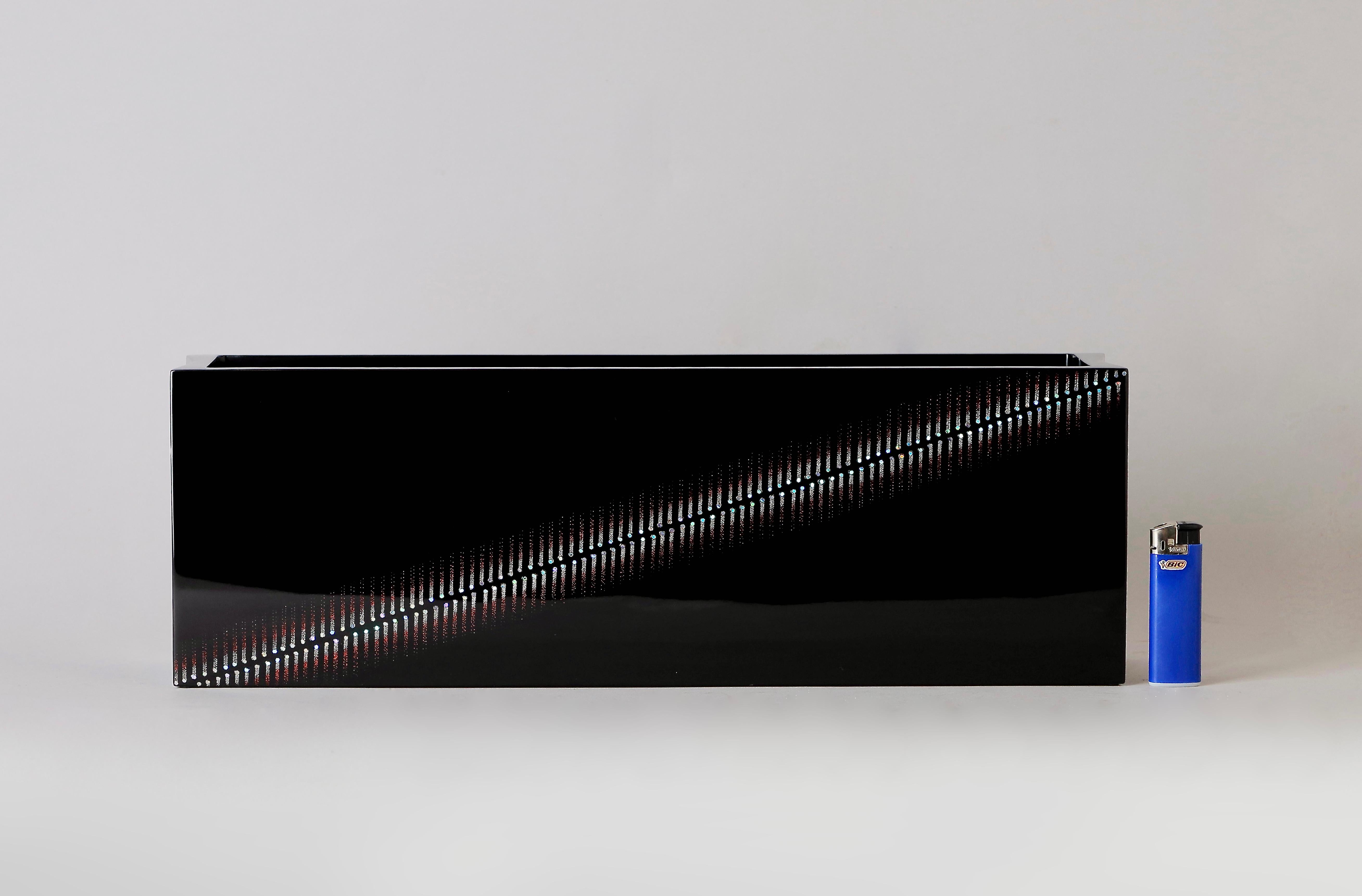 Contemporary Lacquer Vase by Wajima 7