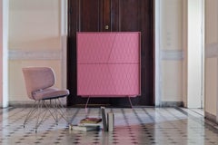 Lavagna contemporanea laccata con quattro ante