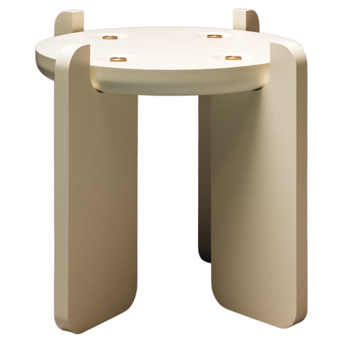 Contemporary Lacquered Side Table For Sale