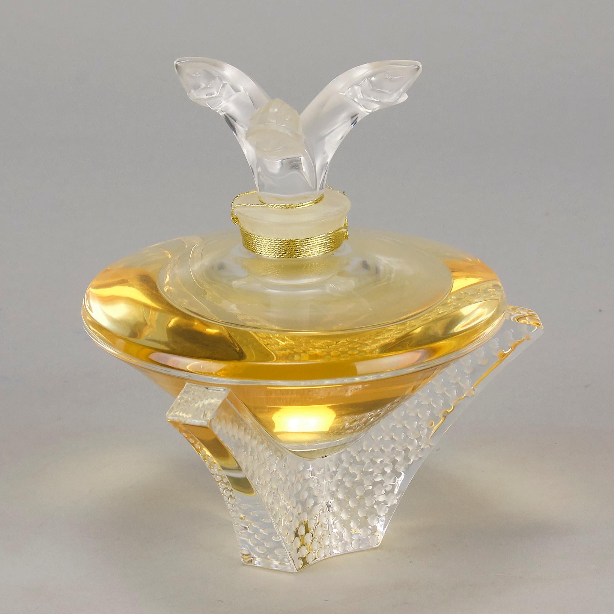 French Contemporary Lalique Scent Bottle entitled 