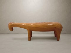 Contemporary “Lamb” Bench Oak + varnish Pinewood + varnish