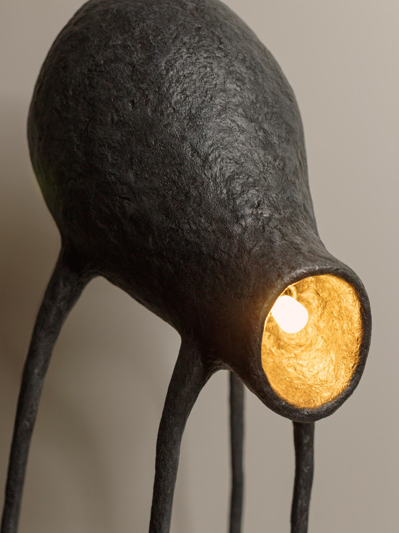 KLOP Contemporary Table & Floor Lamp, Organic Design, Recycled Materials For Sale 1