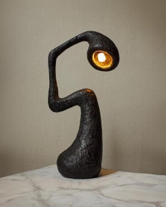 ROSTOCEK contemporary lamp, Organic Bionic Design, Recycled Paper