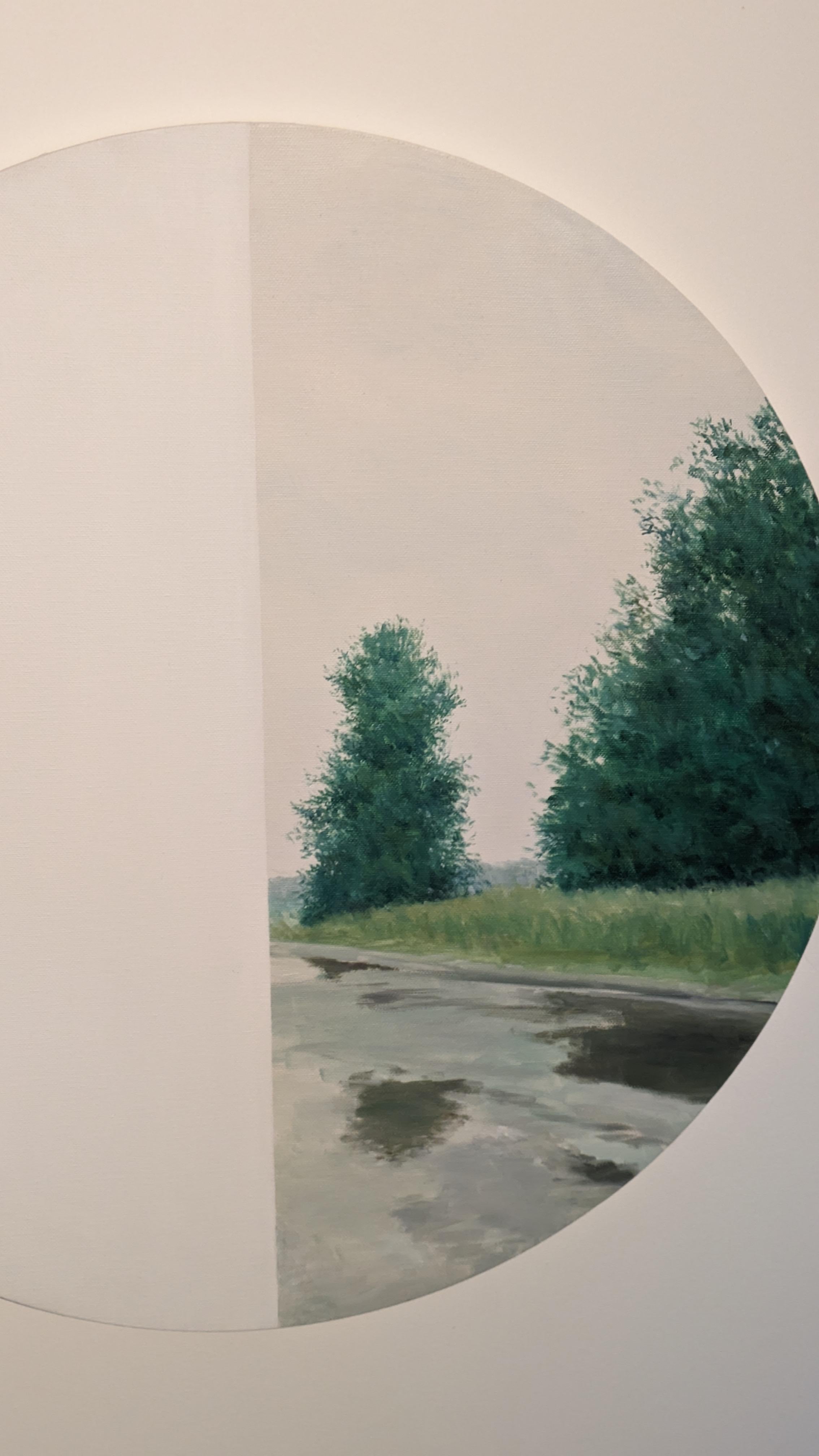 Minimalist Contemporary Landscape Art June by Egor Plotnikov For Sale