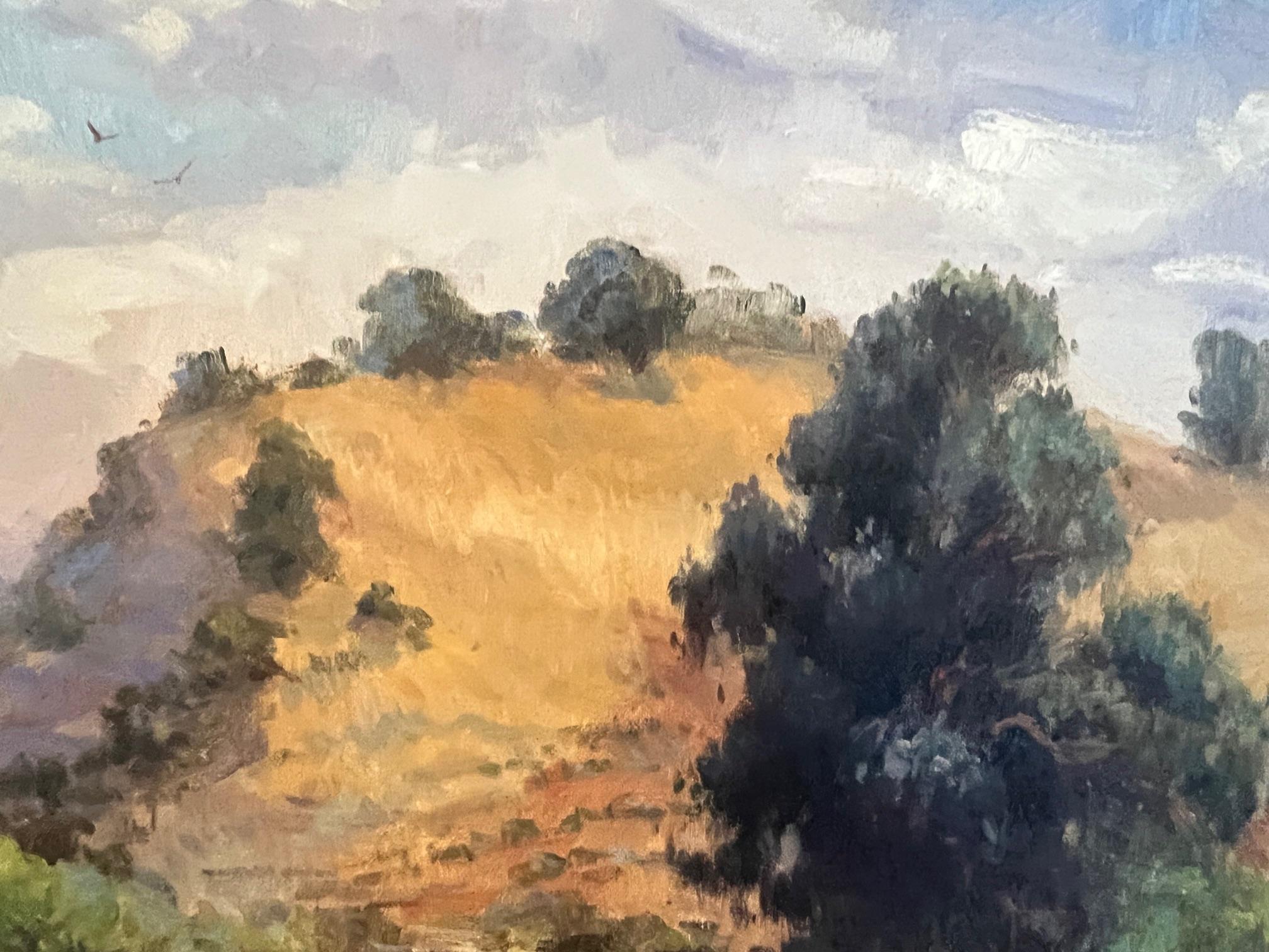 Late 20th Century Contemporary Landscape Oil Painting by Pam Della