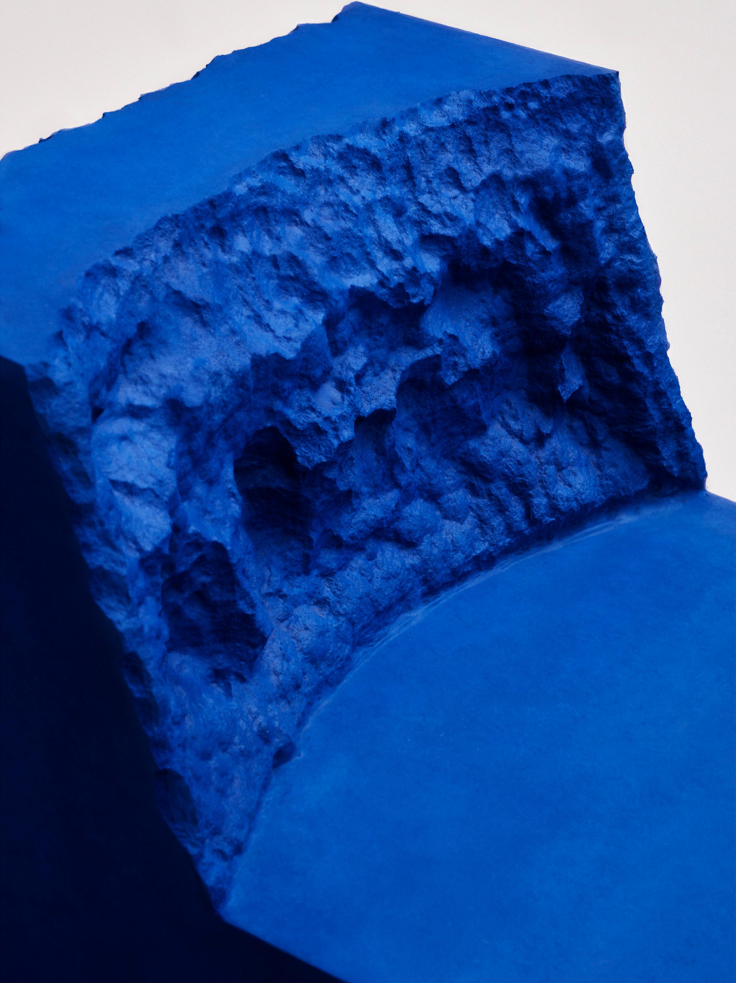Contemporary Lapis Lazuli Seat in Foam For Sale 1