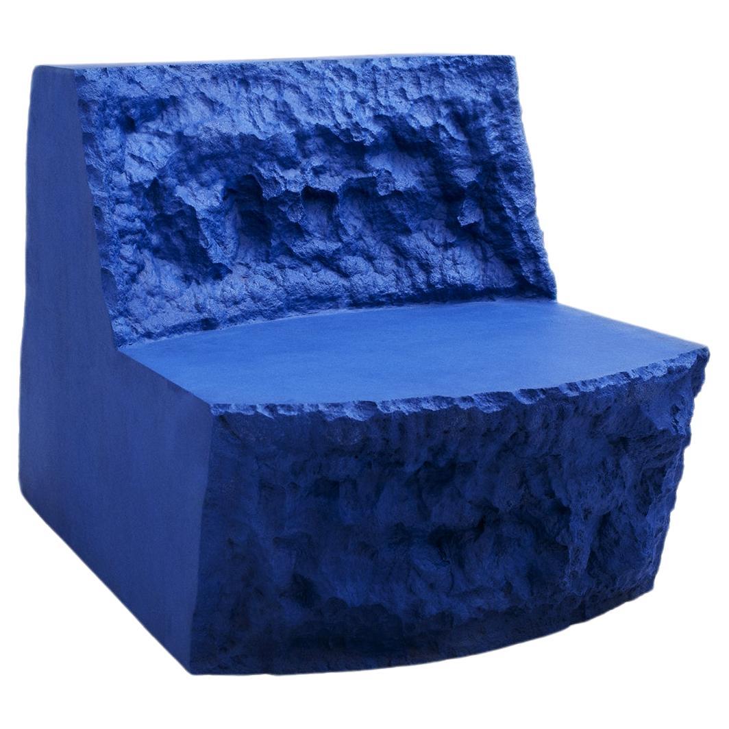 Contemporary Lapis Lazuli Seat in Foam For Sale