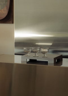 Contemporary Large Aluminium Plinth Tray by Henry Wilson