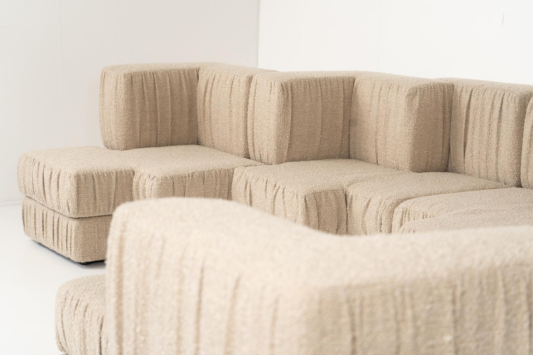 Grand canapé modulaire contemporain, Italie en vente 5