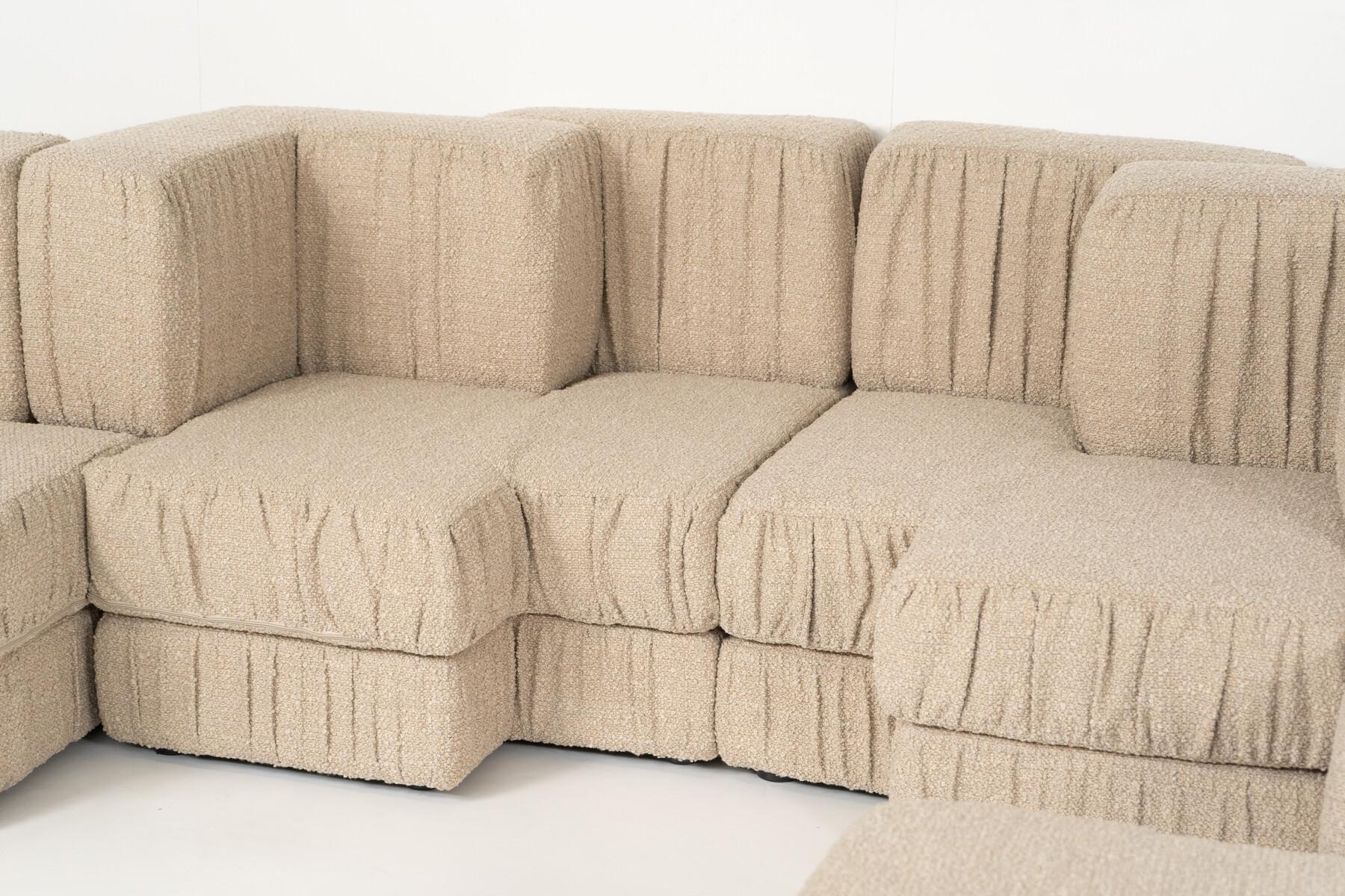 Grand canapé modulaire contemporain, Italie Bon état - En vente à Brussels, BE