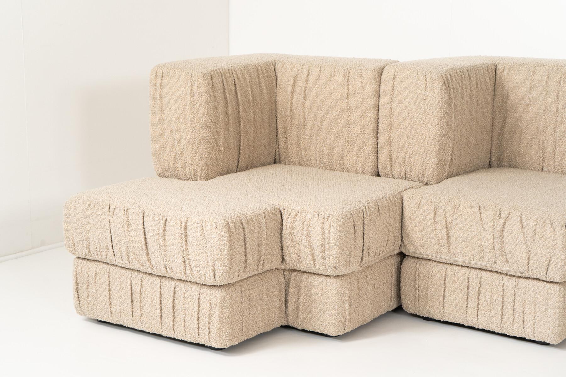 XXIe siècle et contemporain Grand canapé modulaire contemporain, Italie en vente
