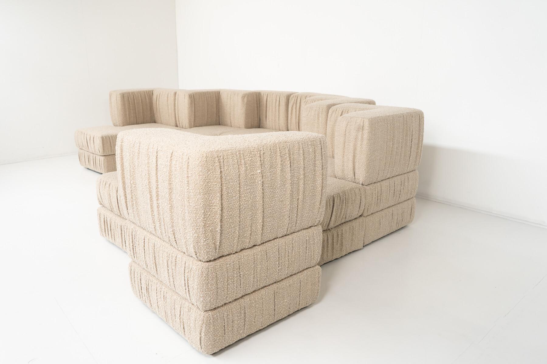 Grand canapé modulaire contemporain, Italie en vente 3