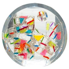 Contemporary Large Multicoloured Acrylic Sculpture
