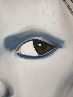 Contemporary Large Painting by Maja Skenderovic, Bosnia 2010s