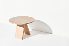 Contemporary Lásta Coffee Table Or Side Table Table High in Pink Marble