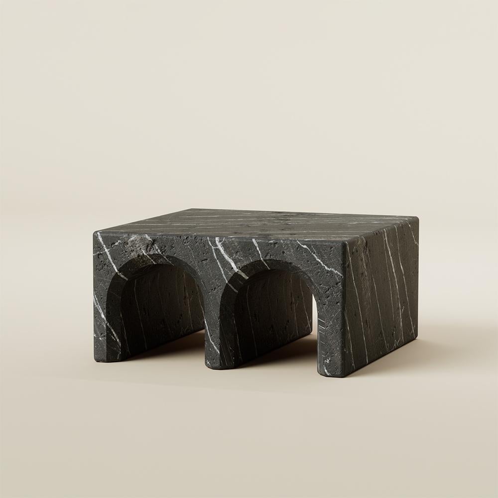 Mexican Contemporary Lätt 02 Monterrey Black Coffee Table For Sale