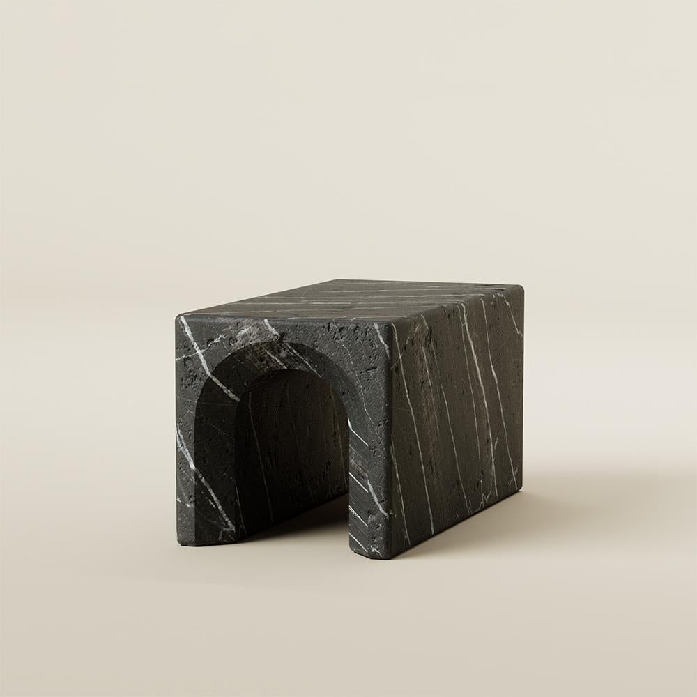 Mexican Contemporary Lätt 03 Monterrey Black Coffee Table For Sale