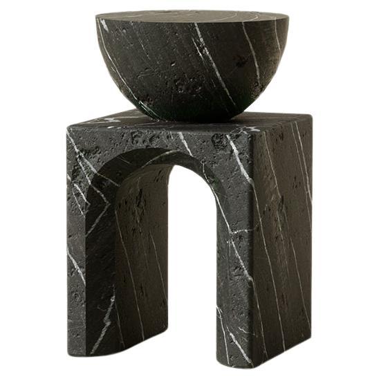Contemporary Lätt Monterrey Black Side Table For Sale