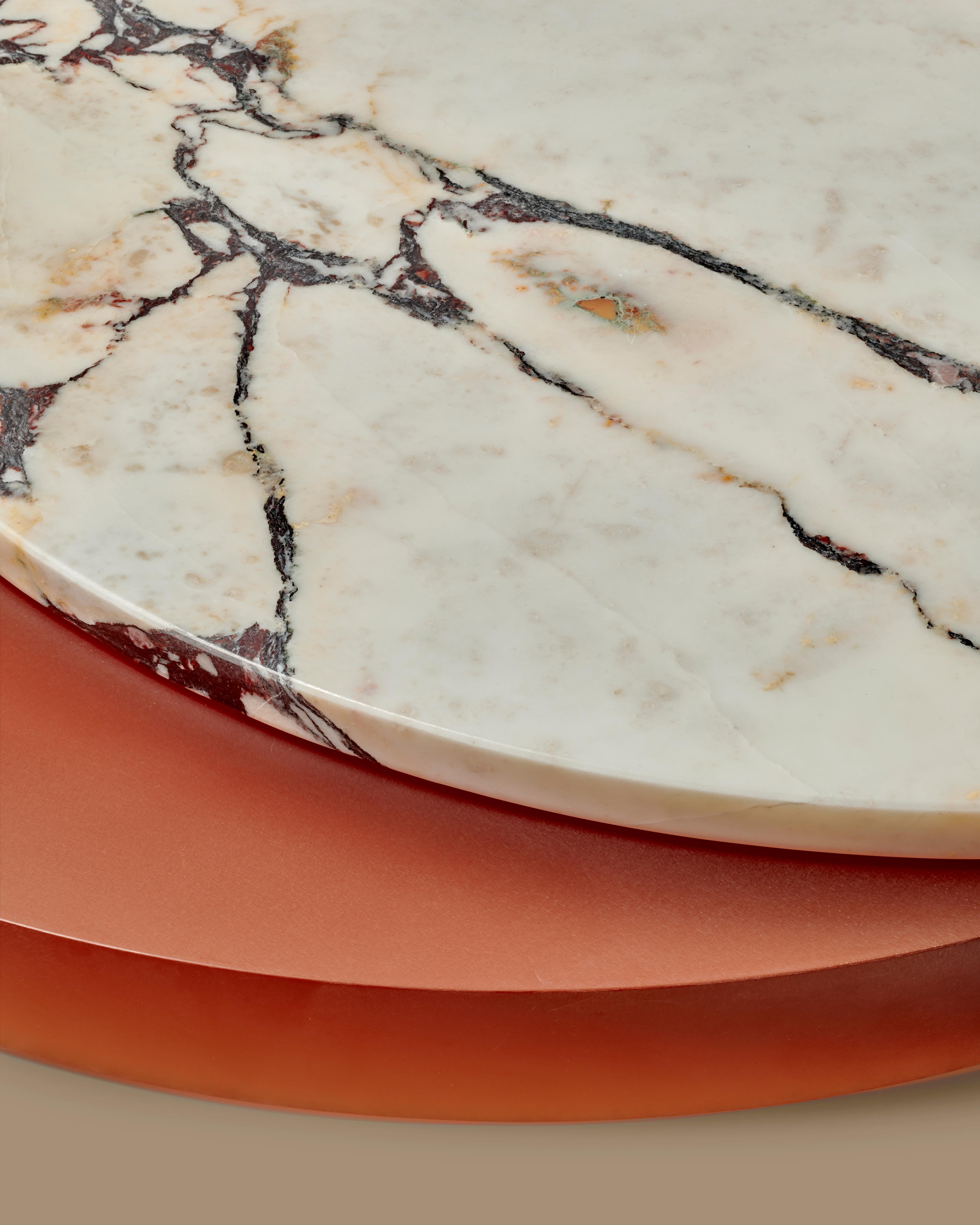 Contemporary Lazy Susan Serving Dish by Sabine Marcelis - Blood Orange In New Condition For Sale In Copenhagen, DK