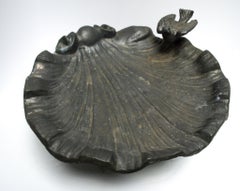 Contemporary Lead Bird Bath, Stephen C. Markham