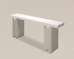 Console contemporaine en cuir, Ossicle par Francesco Balzano pour Giobagnara