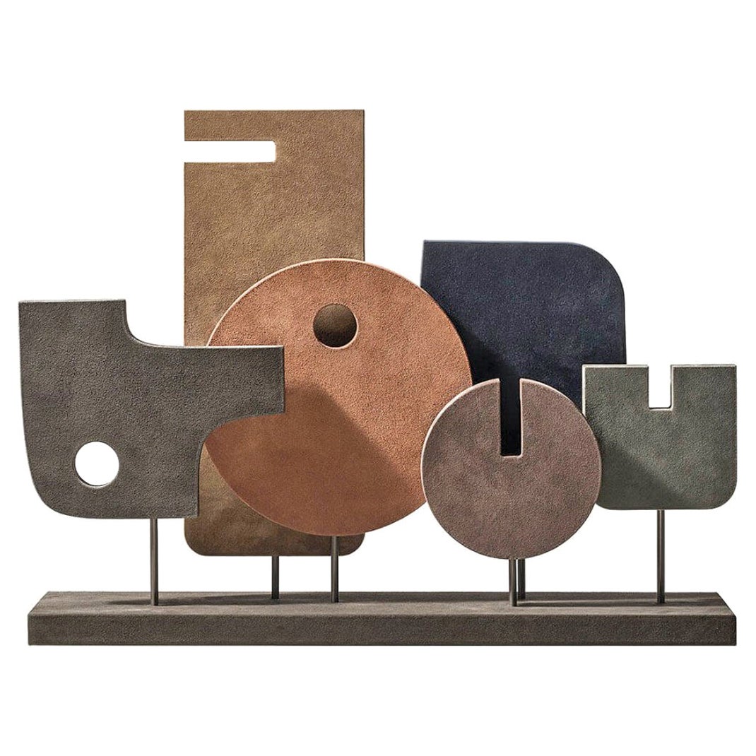 Zeitgenössische Lederskulptur Tabou 5 von Stephane Parmentier für Giobagnara
