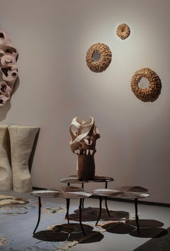 Contemporary Leaves Bronze Set of Nesting Tables by Clotilde Ancarani, Belgium