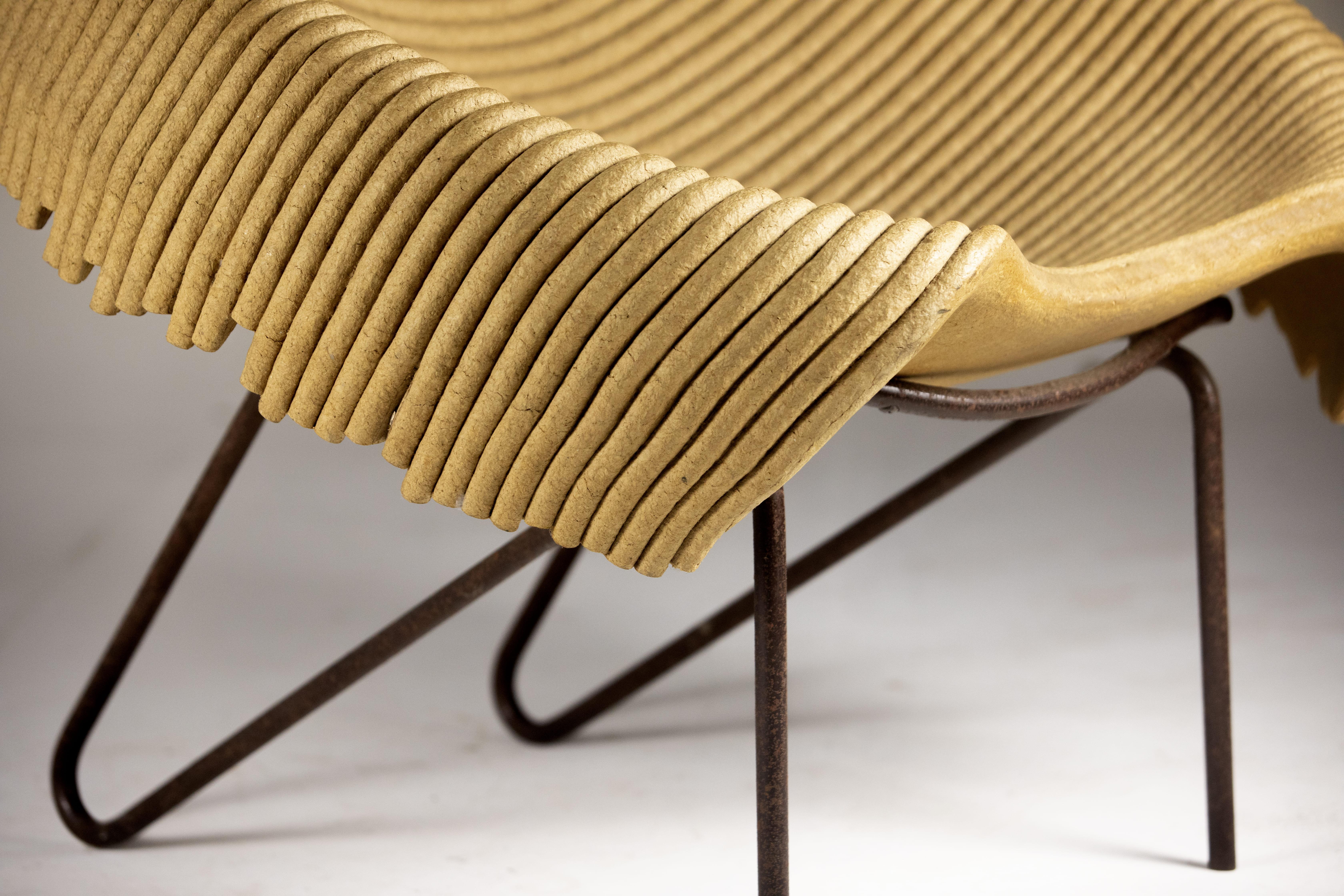 Brazilian Contemporary Leiras Lounge Chair by Domingos Tótora, Brazil, 2013 For Sale