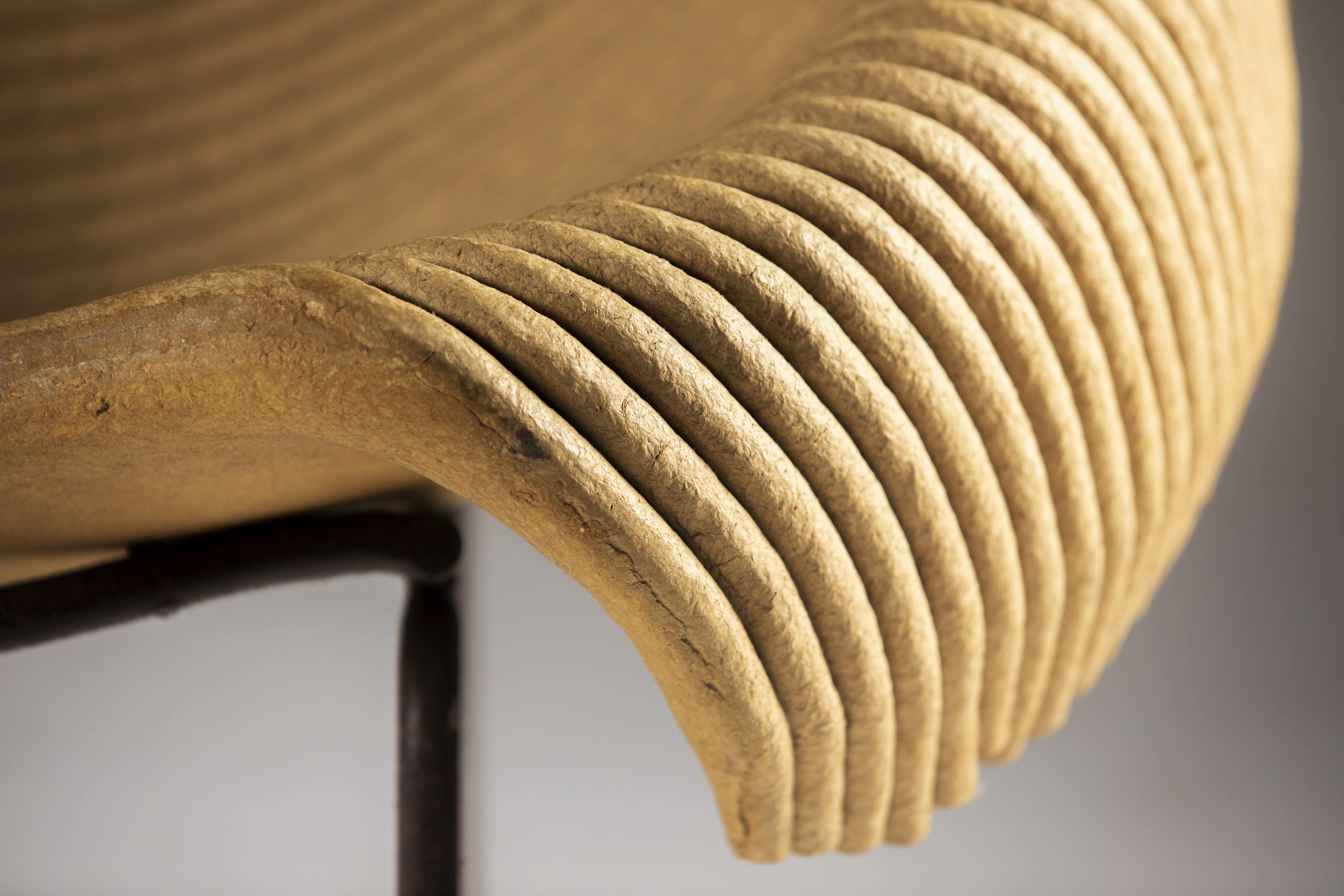 Paper Contemporary Leiras Lounge Chair by Domingos Tótora, Brazil, 2013 For Sale