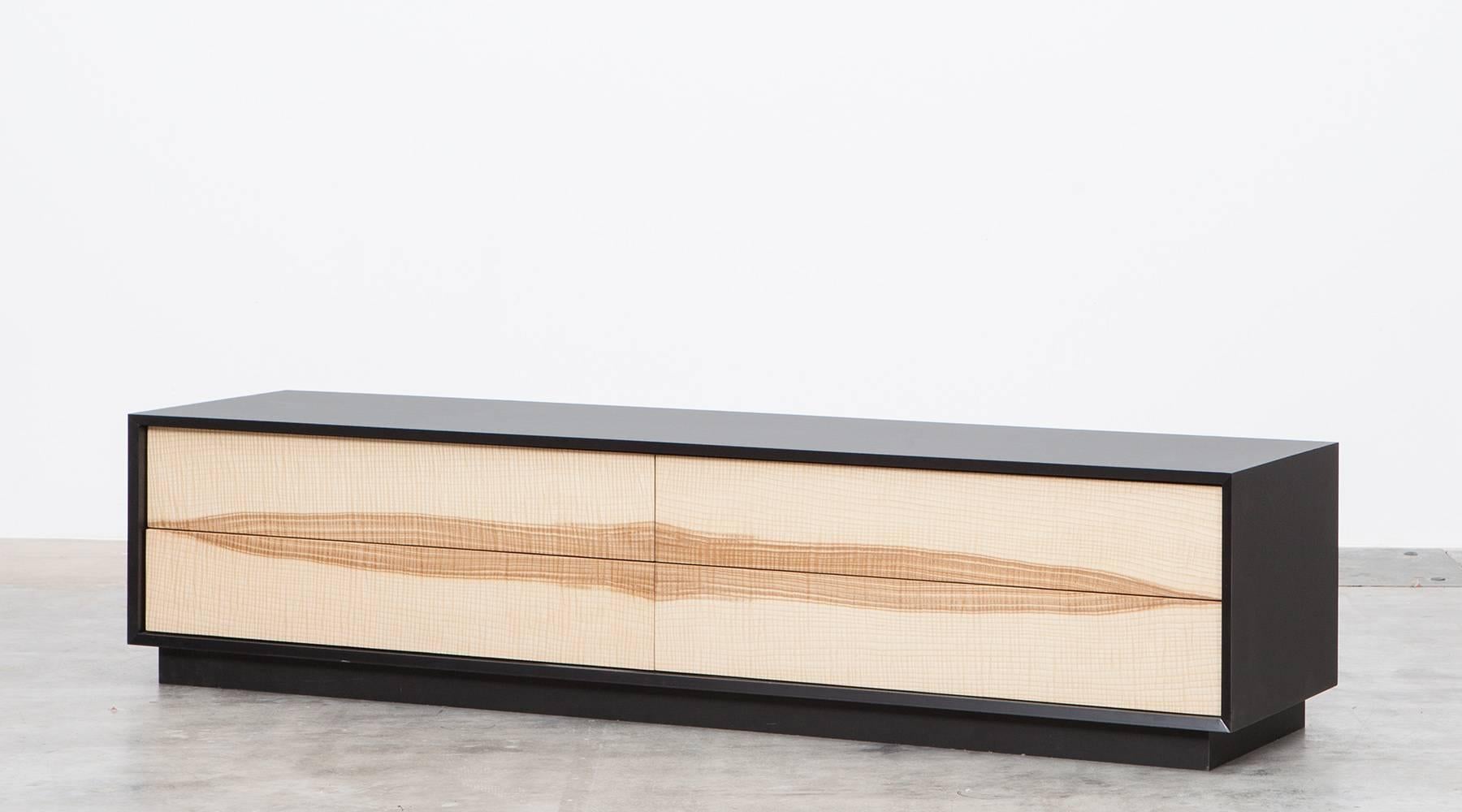 Contemporary Light Ash Sideboard by Johannes Hock In Excellent Condition For Sale In Frankfurt, Hessen, DE