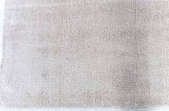 Contemporary Light Beige Silk Carpet "whispering Dunes" by Doris Leslie Blau