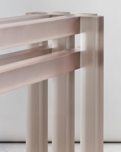 Contemporary Light brown Resin Traculid Console by Laurids Gallée