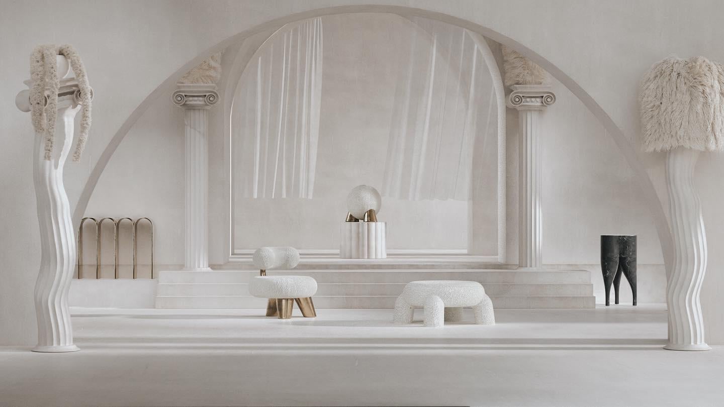 Pouf Khelone de Pietro Franceschini en vente 1