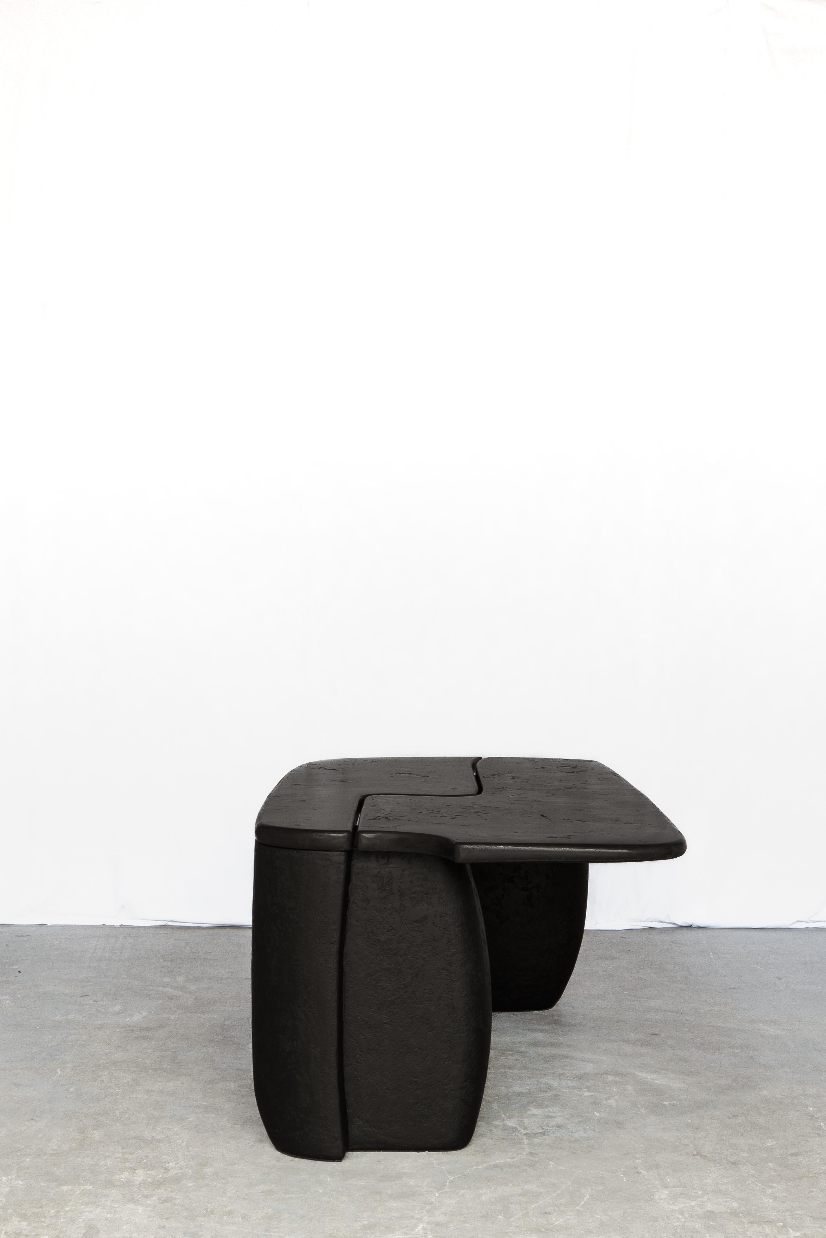 Bureau contemporain Ligna noir par Armand & Francine Neuf - En vente à 1204, CH