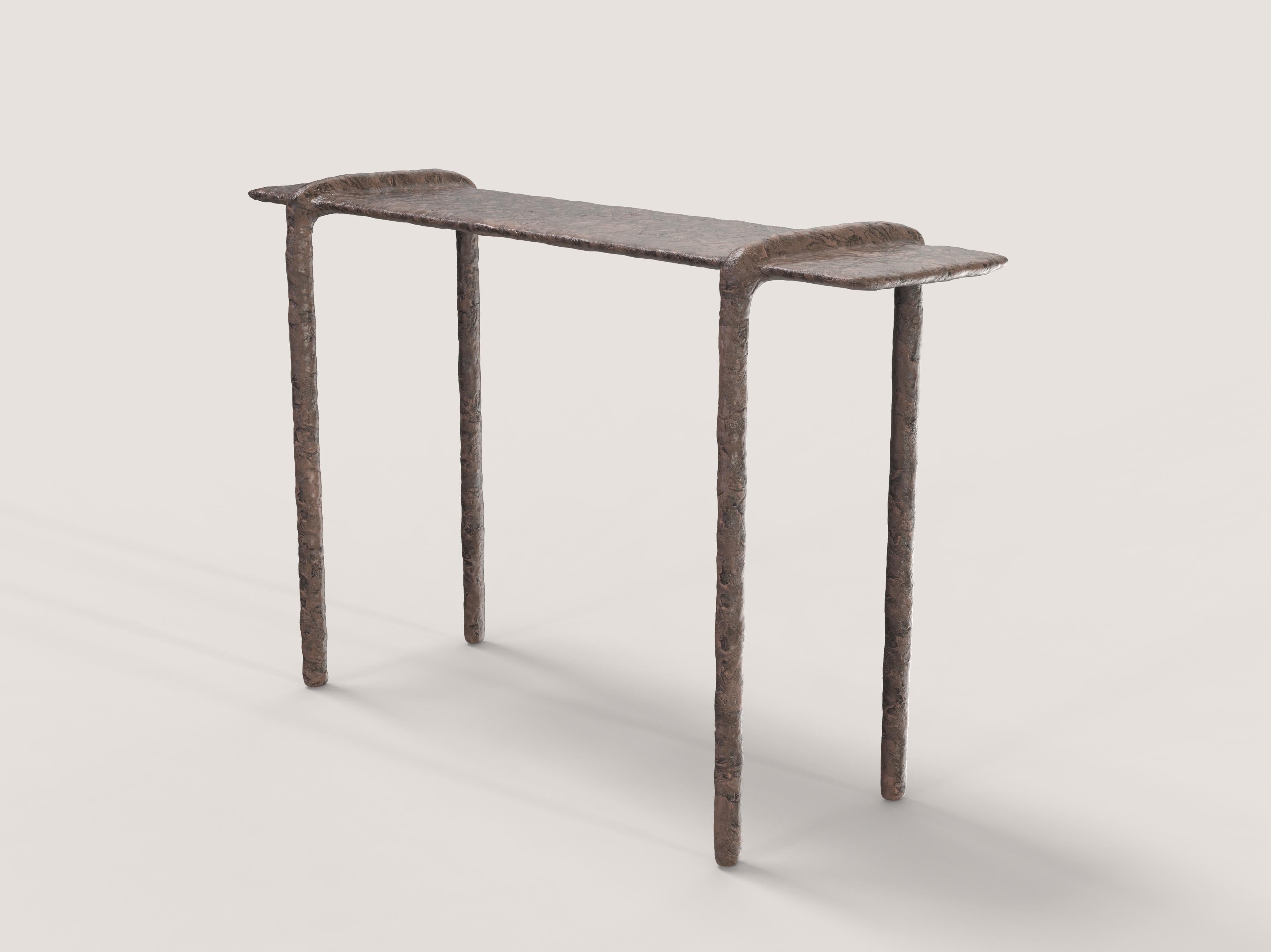 Contemporary Limited Edition Bronze Console, Ala V3 by Edizione Limitata In New Condition For Sale In Milano, IT