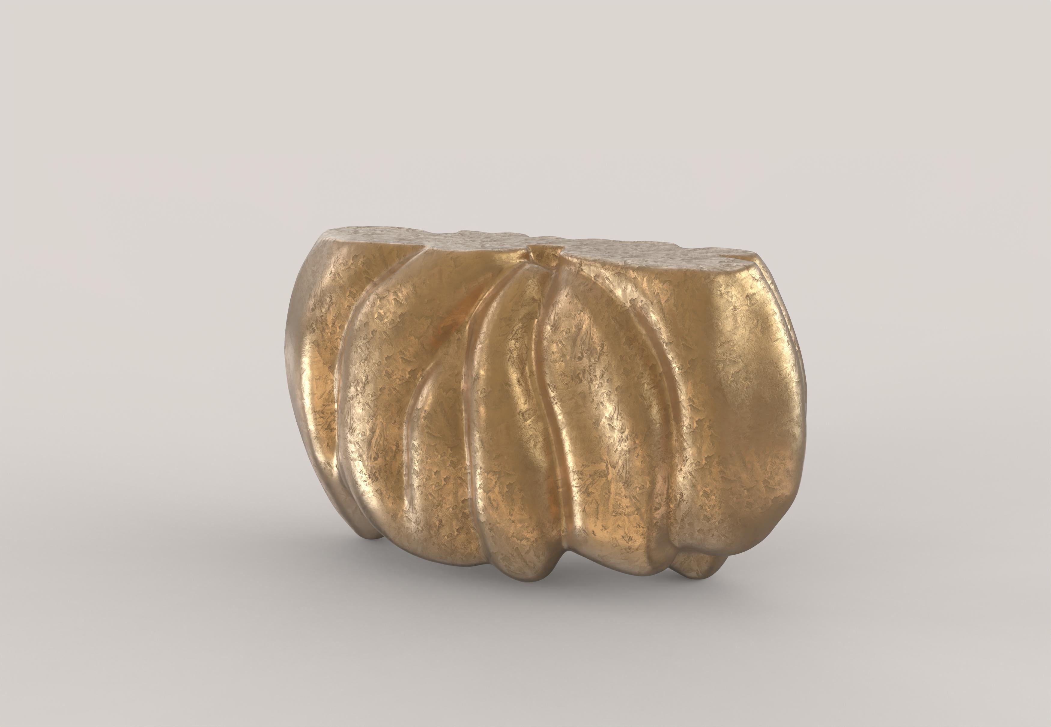 Italian Contemporary Limited Edition Bronze Console, Costa V4 by Simone Fanciullacci For Sale