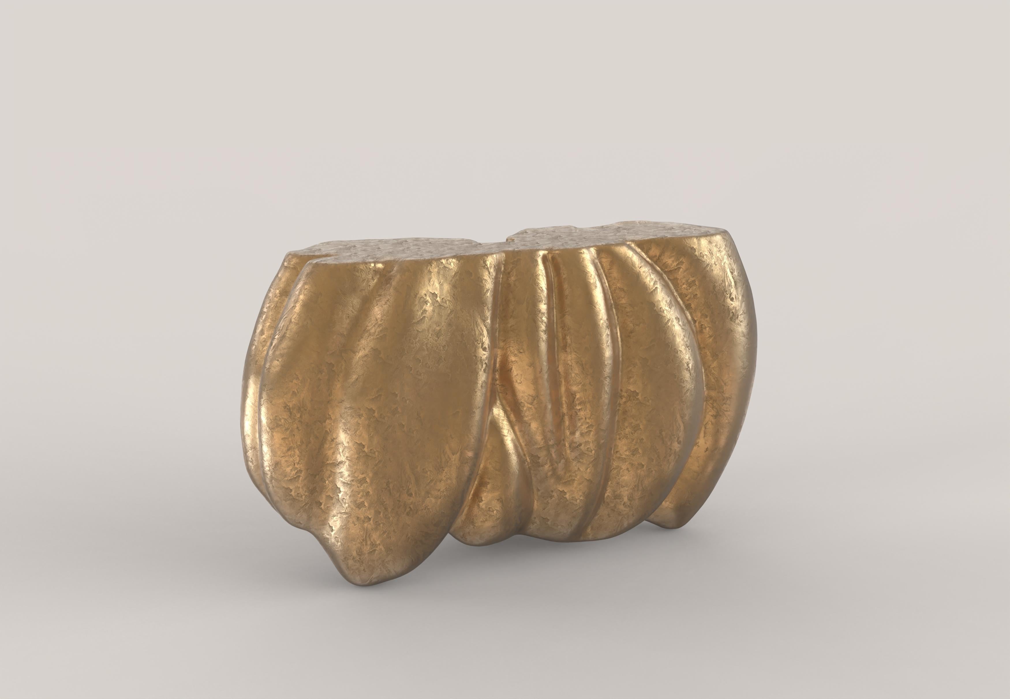 Contemporary Limited Edition Bronze Console, Costa V4 by Simone Fanciullacci In New Condition For Sale In Milano, IT